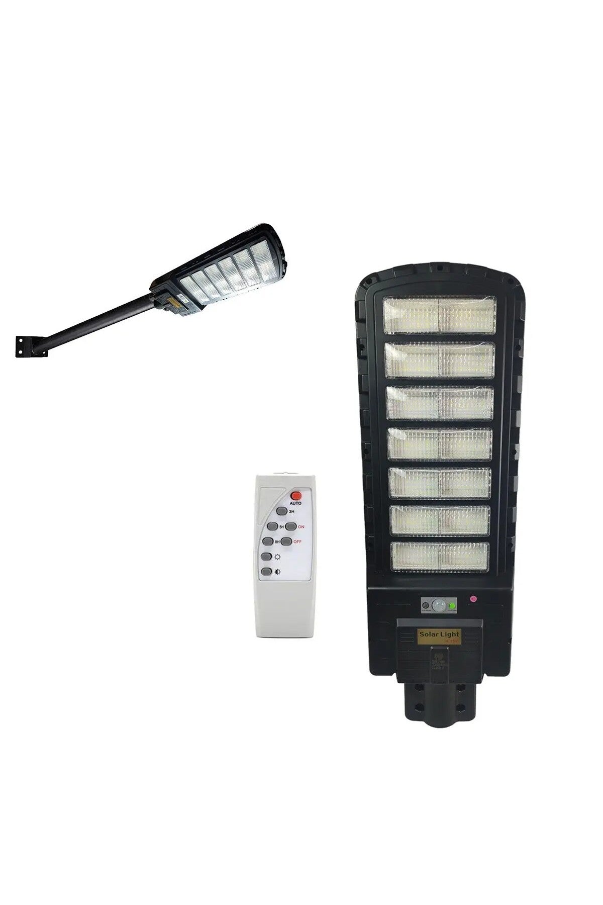 LED Solar Street Lamp PERFORMANCE® 700W, Motion and Light Sensor, Remote Control, IP65, 14h Auto